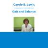 Carole B. Lewis - Gait and Balance