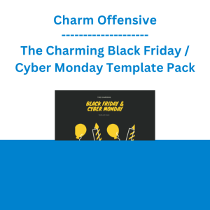 Charm Offensive - The Charming Black Friday / Cyber Monday Template Pack