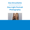 Dan Brouillette - One-Light Portrait Photography