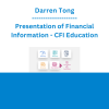 Darren Tong - Presentation of Financial Information - CFI Education