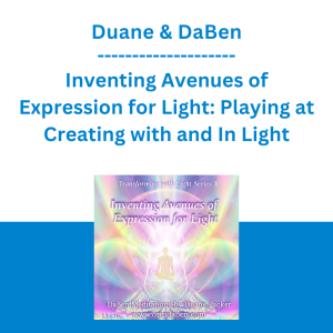 Duane & DaBen - Inventing Avenues of Expression for Light: Playing at Creating with and In Light