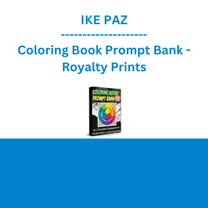 IKE PAZ - Coloring Book Prompt Bank - Royalty Prints