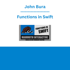 John Bura - Functions in Swift