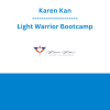 Karen Kan - Light Warrior Bootcamp