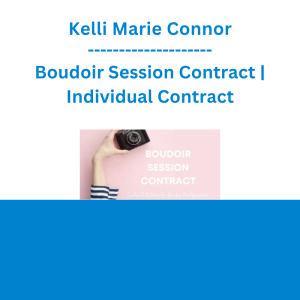 Kelli Marie Connor - Boudoir Session Contract | Individual Contract