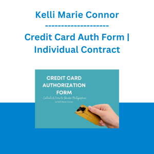 Kelli Marie Connor - Credit Card Auth Form | Individual Contract