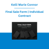 Kelli Marie Connor - Final Sale Form | Individual Contract