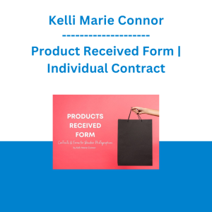 Kelli Marie Connor - Product Received Form | Individual Contract