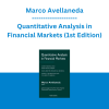 Marco Avellaneda - Quantitative Analysis in Financial Markets (1st Edition)