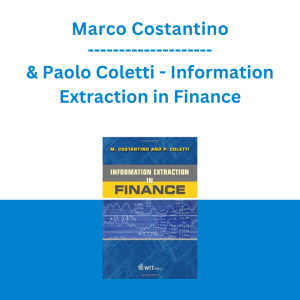 Marco Costantino & Paolo Coletti - Information Extraction in Finance
