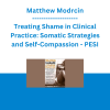 Matthew Modrcin - Treating Shame in Clinical Practice: Somatic Strategies and Self-Compassion - PESI
