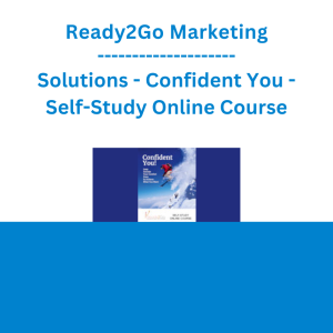 Ready2Go Marketing Solutions - Confident You - Self-Study Online Course