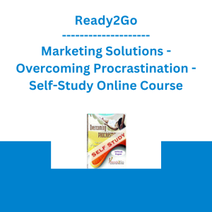 Ready2Go Marketing Solutions - Overcoming Procrastination - Self-Study Online Course