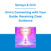 Sanaya & Orin - Orin's Connecting with Your Guide: Receiving Clear Guidance