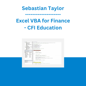 Sebastian Taylor - Excel VBA for Finance - CFI Education
