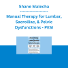 Shane Malecha - Manual Therapy for Lumbar, Sacroiliac, & Pelvic Dysfunctions - PESI