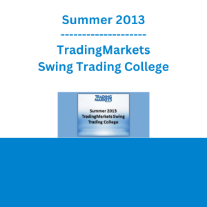 Summer 2013 TradingMarkets Swing Trading College