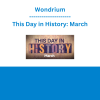 Wondrium - This Day in History: March