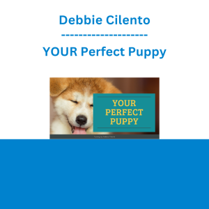 Debbie Cilento - YOUR Perfect Puppy