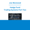 Joe Marwood - Hedge Fund Trading Systems Part Two