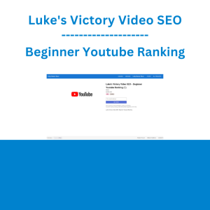 Luke's Victory Video SEO - Beginner Youtube Ranking