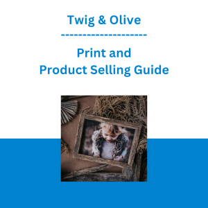 Twig & Olive - Print and Product Selling Guide